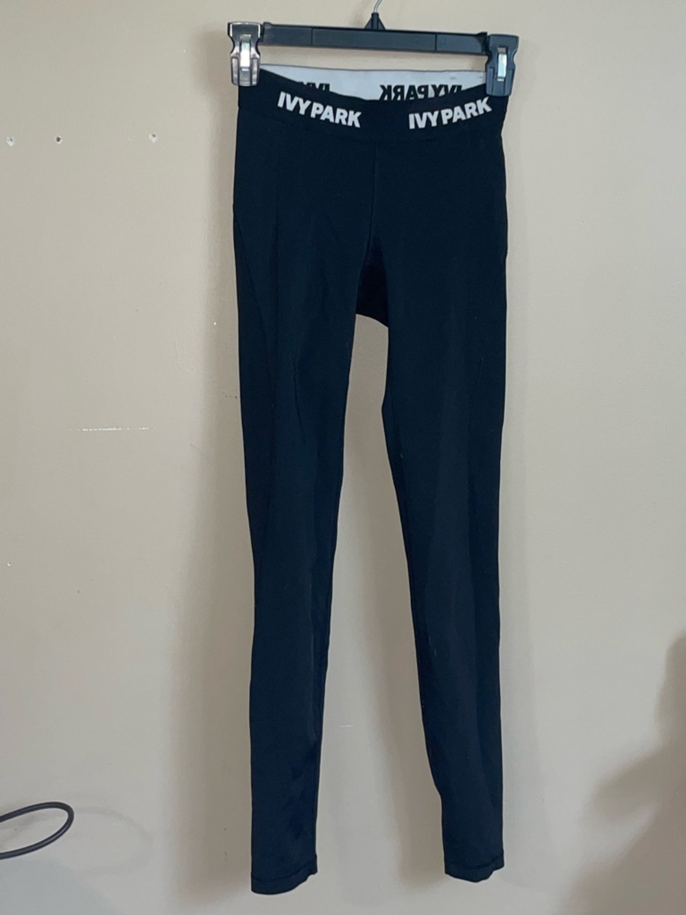 IVY PARK Black High-Waisted Leggings size XS